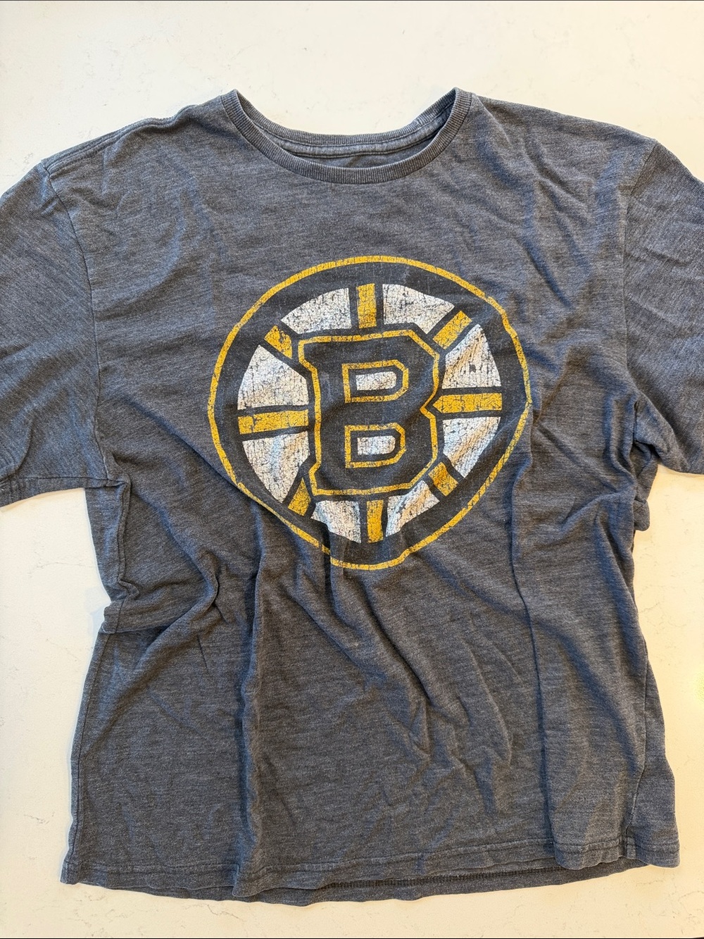 Gray Boston Bruins Graphic Short-Sleeve Tee